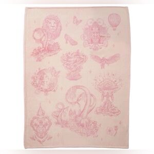 Wicked For Good Katie Kime Pink Plush ThrowBlanket 60x46’ Wizard NWT Last One!!!